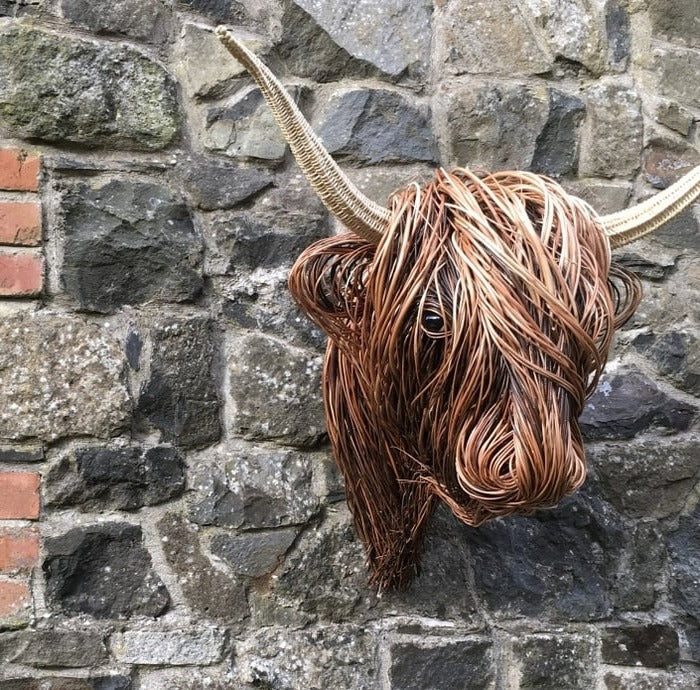 Wall-Mounted Cow Sculpture | Effortlessly Functional Home Essential for Clean, Organised Living