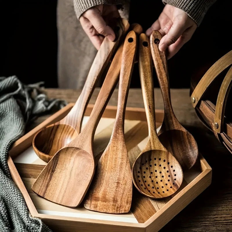5-piece kitchen utensil set | Smart Kitchen Gadget That Makes Meal Prep Faster, Easier & More Enjoyable
