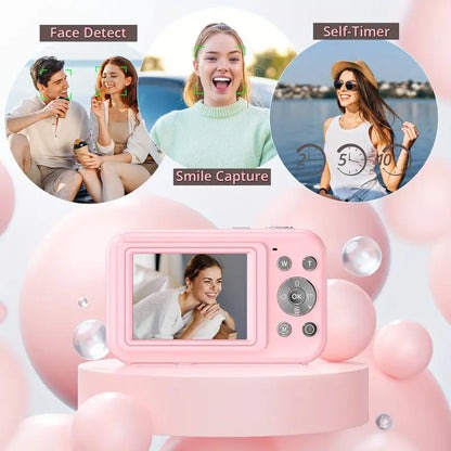 Compact Digital Camera with Retro Design | Practical, Durable & Designed to Make Everyday Life Easier