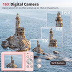 Compact Digital Camera with Retro Design | Practical, Durable & Designed to Make Everyday Life Easier