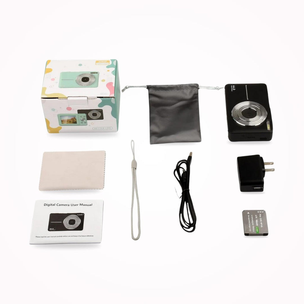 Compact Digital Camera with Retro Design | Practical, Durable & Designed to Make Everyday Life Easier