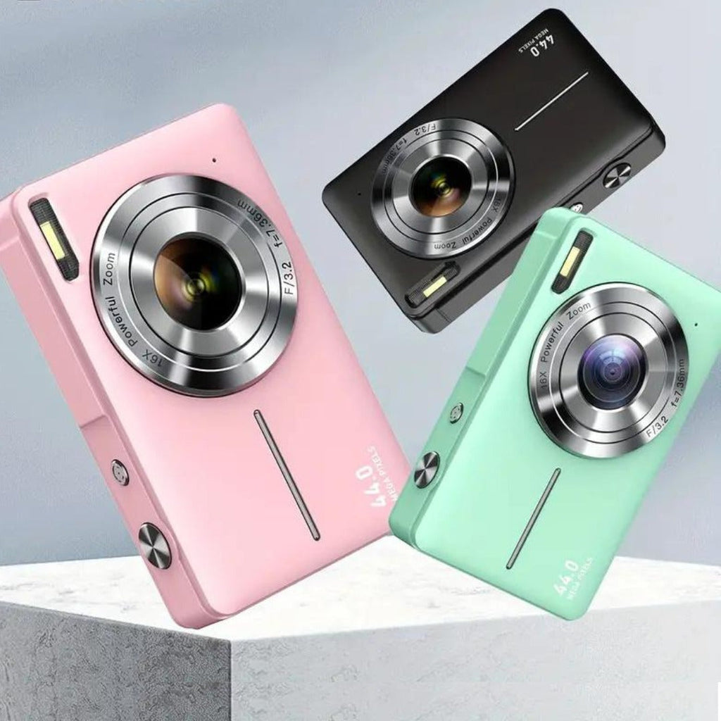 Compact Digital Camera with Retro Design | Practical, Durable & Designed to Make Everyday Life Easier