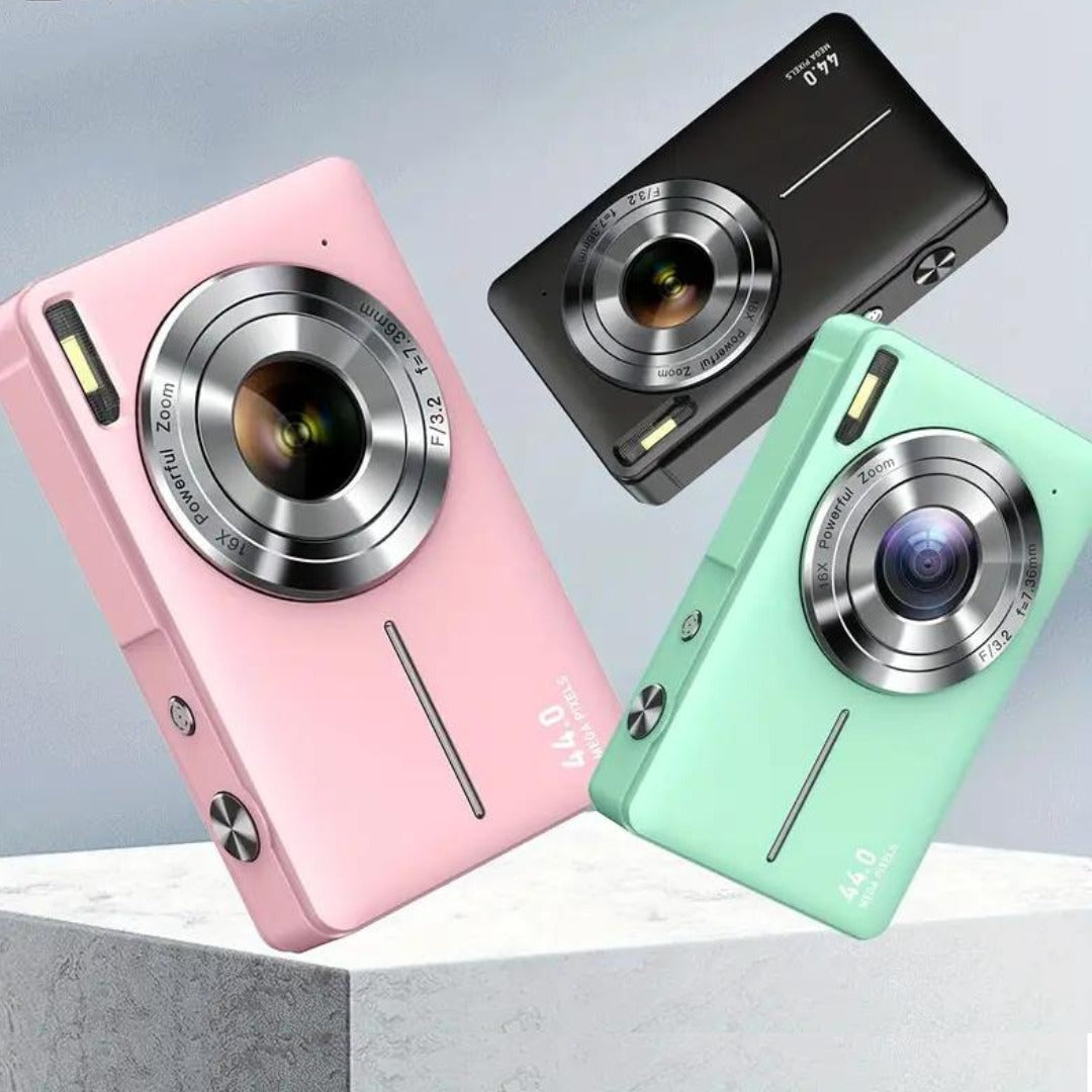 Compact Digital Camera with Retro Design | Practical, Durable & Designed to Make Everyday Life Easier