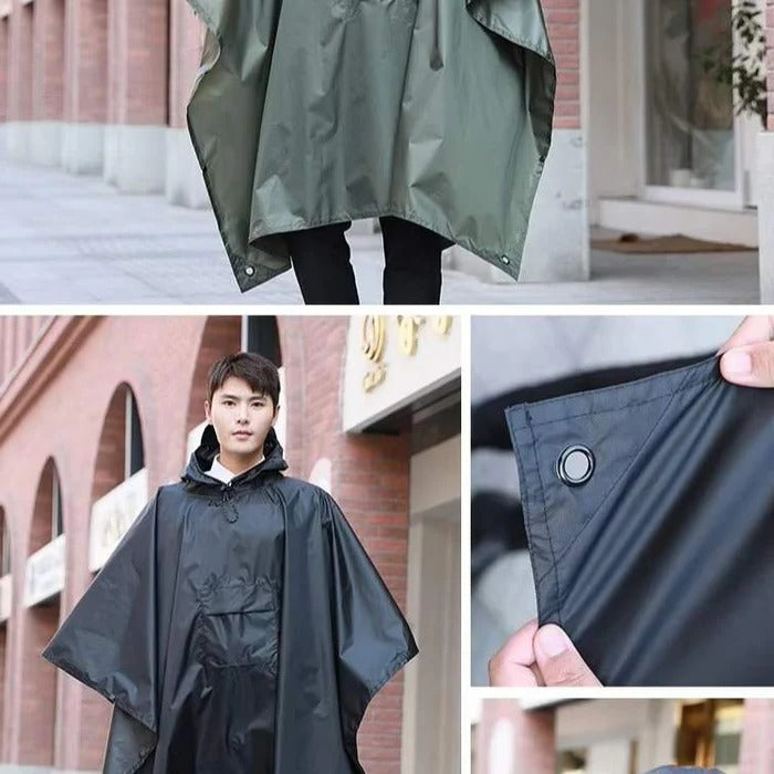 Rain Poncho for Outdoor Coverage | Premium Outdoor Essential for Garden Lovers — Built to Last Outdoors