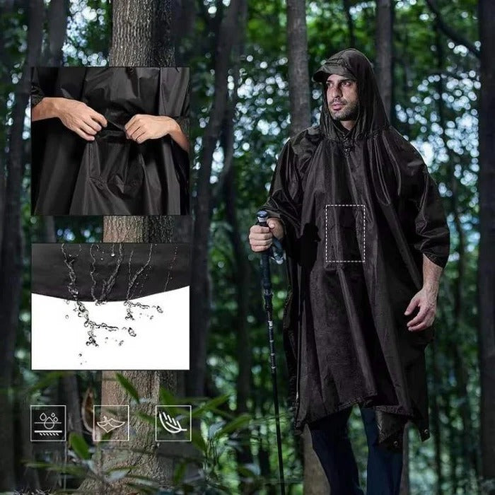 Rain Poncho for Outdoor Coverage | Premium Outdoor Essential for Garden Lovers — Built to Last Outdoors