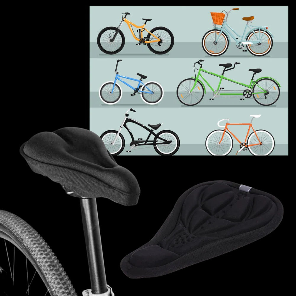 Padded Bike Seat Cushion | Targeted Therapy for Faster Recovery, Less Pain & Better Quality of Life