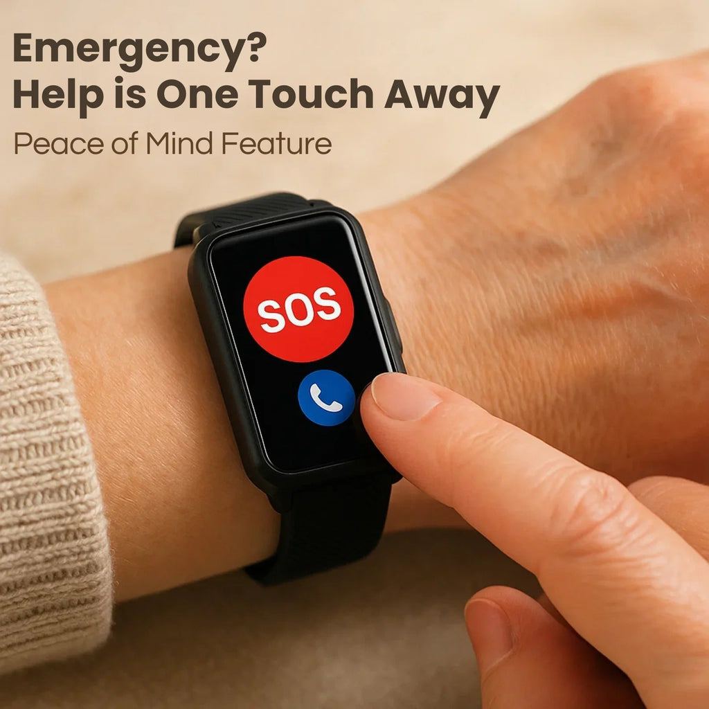 Fall Detection Smartwatch for Seniors | Cleverly Designed for Everyday Use — You'll Wonder How You Managed Without It