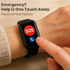 Fall Detection Smartwatch for Seniors | Cleverly Designed for Everyday Use — You'll Wonder How You Managed Without It