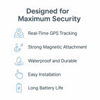 Mini Magnetic GPS Tracker | Protect What Matters Most with This Intelligent Security Solution