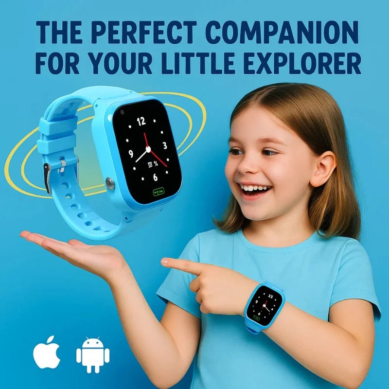 Kids Smart Watch GPS Tracker | Fun & Educational Toy for Curious, Creative, Confident Kids