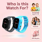 Kids Smart Watch GPS Tracker | Fun & Educational Toy for Curious, Creative, Confident Kids