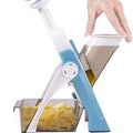 5-in-1 Vegetable Slicer with Collecting Tray | Time-Saving Kitchen Essential for Quicker, Easier, Stress-Free Cooking