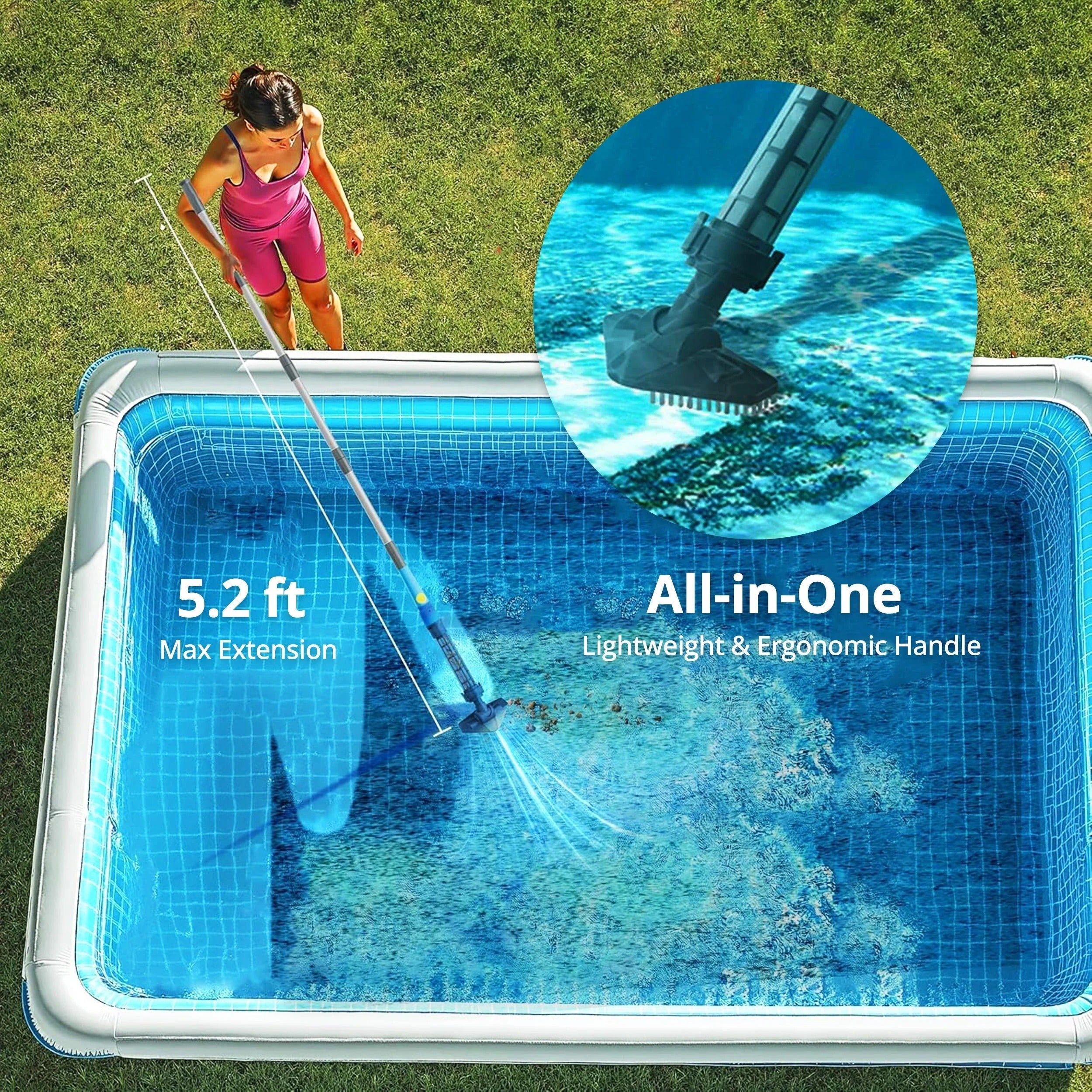 Cordless Pool Cleaner | High-Performance Tech Built for Modern, Busy, On-the-Go Lifestyles
