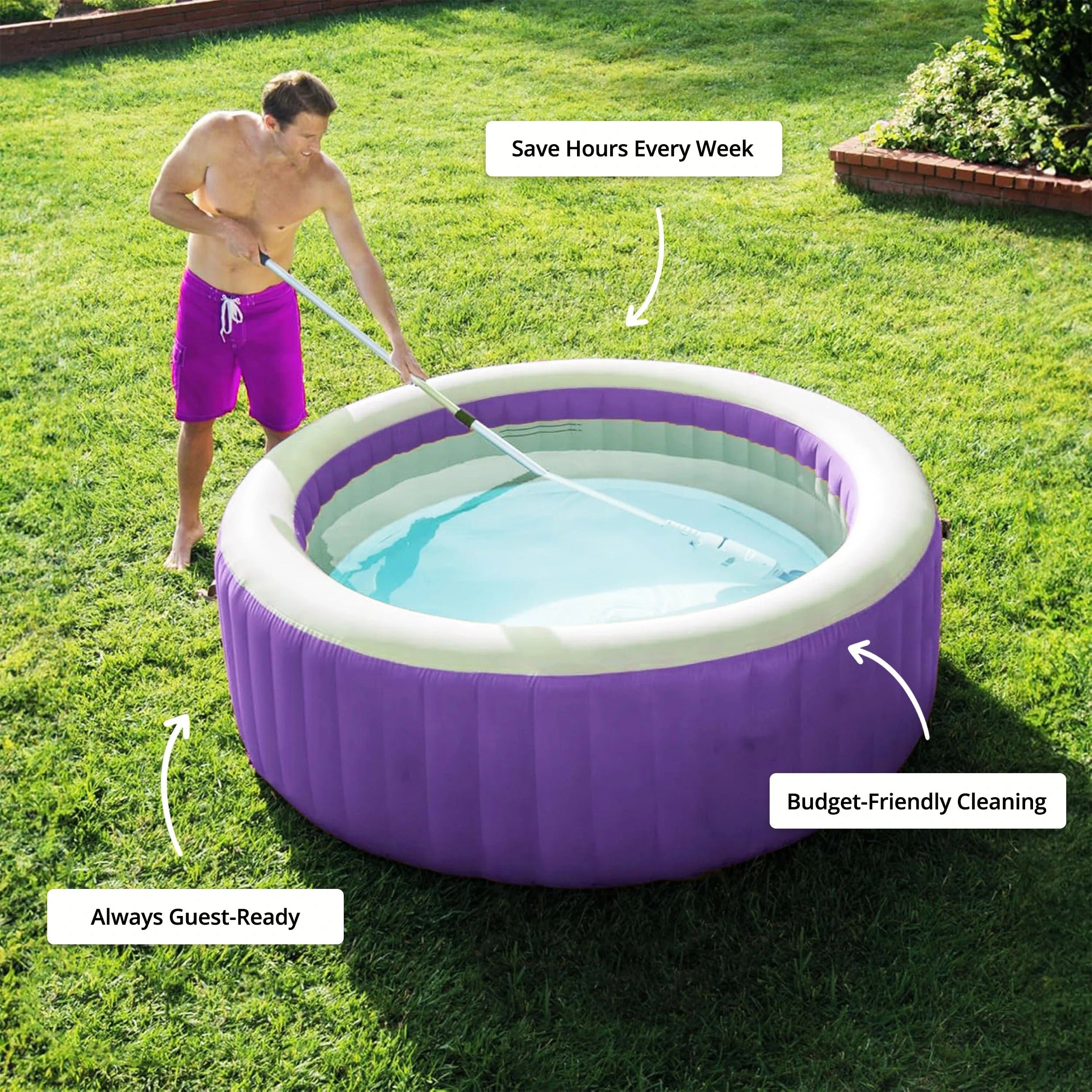 Cordless Pool Cleaner | High-Performance Tech Built for Modern, Busy, On-the-Go Lifestyles