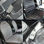 Heated Car Seat Cushion | Ergonomic Design for Targeted Relief, Improved Comfort & Mobility