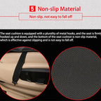 Heated Car Seat Cushion | Ergonomic Design for Targeted Relief, Improved Comfort & Mobility