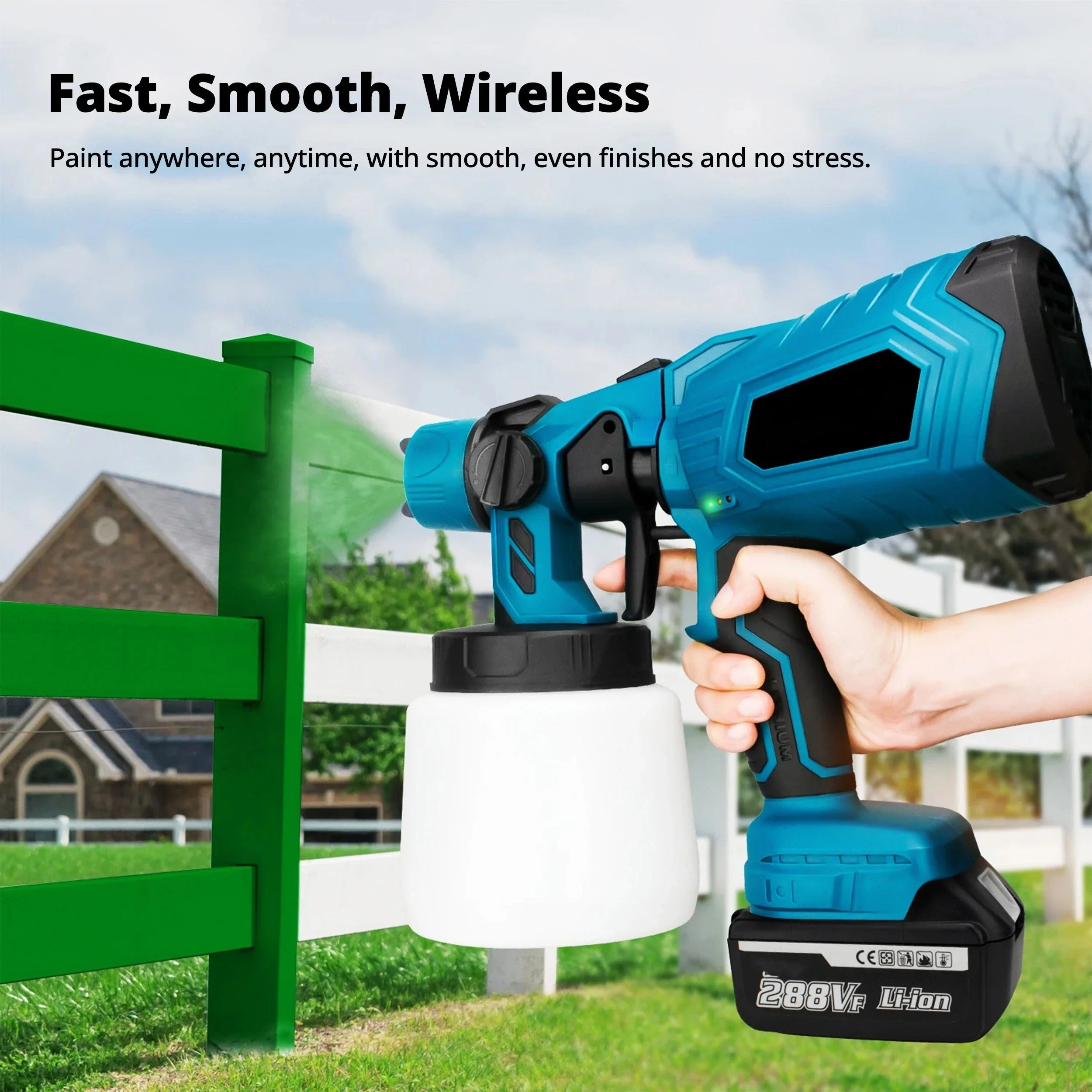 Cordless Paint Sprayer | The Tech Upgrade You Didn't Know You Needed — Until You Try It