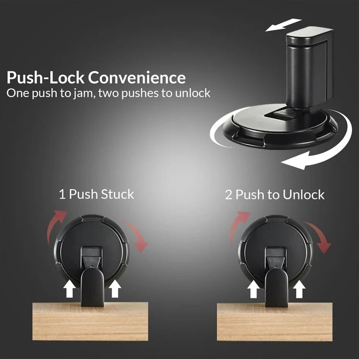 Heavy Duty Adjustable Door Stopper | Effortlessly Functional Home Essential for Clean, Organised Living