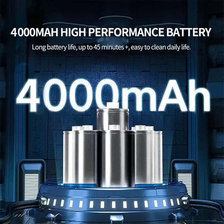 Cordless High-Power Car and Home Vacuum Cleaner | High-Performance Tech Built for Modern, Busy, On-the-Go Lifestyles