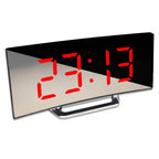 Modern Curved LED Digital Clock | Quality Home Accessory Built to Look Great & Last for Years