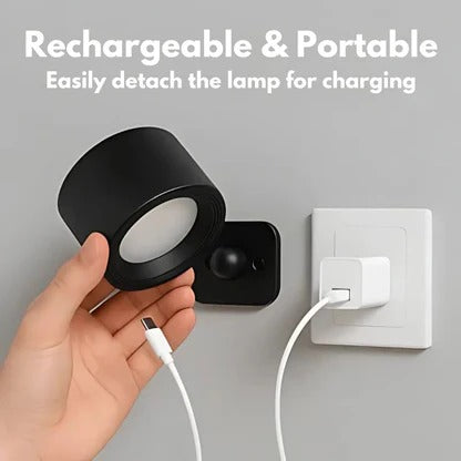 Rechargeable Wall Light with 360° Rotation | Compact, Powerful & Ready to Go — Premium Tech at Outstanding Value