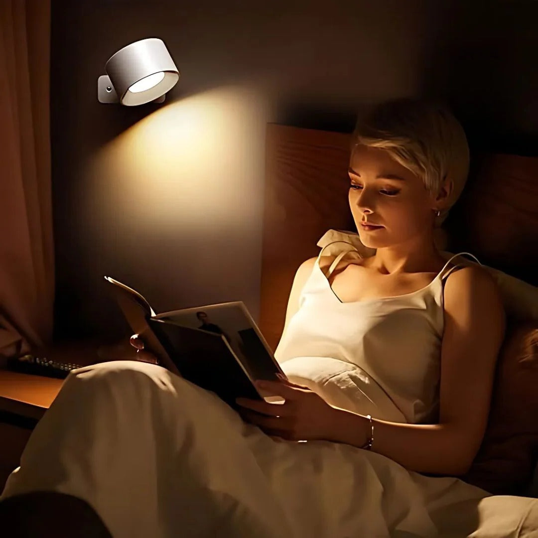 Rechargeable Wall Light with 360° Rotation | Compact, Powerful & Ready to Go — Premium Tech at Outstanding Value