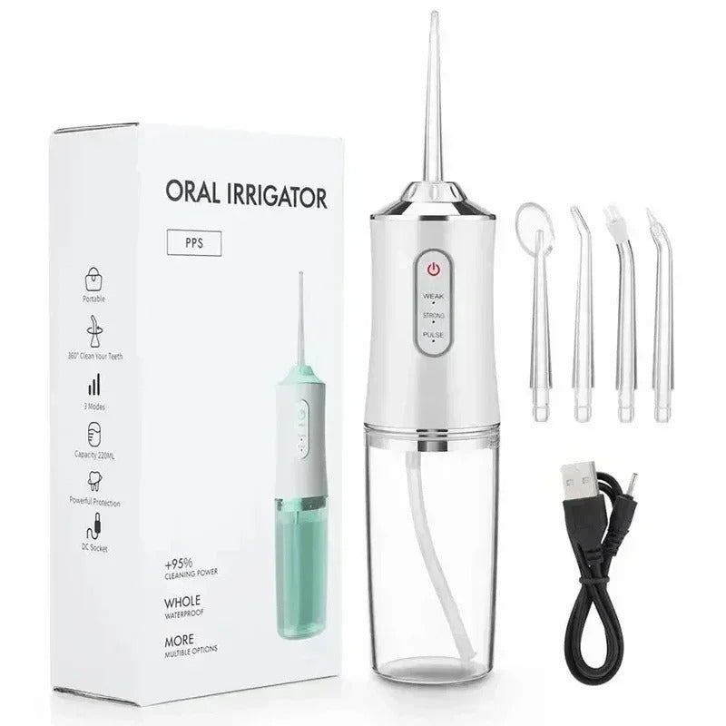 Rechargeable Water Flosser | Targeted Therapy for Faster Recovery, Less Pain & Better Quality of Life