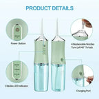 Rechargeable Water Flosser | Targeted Therapy for Faster Recovery, Less Pain & Better Quality of Life