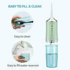 Rechargeable Water Flosser | Targeted Therapy for Faster Recovery, Less Pain & Better Quality of Life