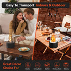 Portable Glass Tabletop Fireplace | Practical, Beautiful & Built to Last — The Smart Choice for Any Home