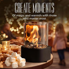 Portable Glass Tabletop Fireplace | Practical, Beautiful & Built to Last — The Smart Choice for Any Home