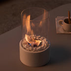 Portable Glass Tabletop Fireplace | Practical, Beautiful & Built to Last — The Smart Choice for Any Home