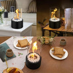 Portable Glass Tabletop Fireplace | Practical, Beautiful & Built to Last — The Smart Choice for Any Home