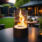 Portable Glass Tabletop Fireplace | Practical, Beautiful & Built to Last — The Smart Choice for Any Home