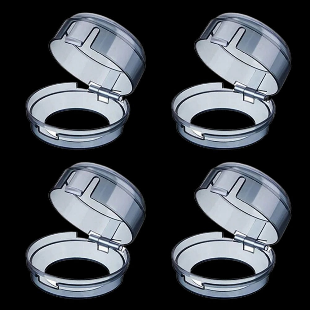 Gas Stove Knob Protector Set | Effortlessly Functional Home Essential for Clean, Organised Living