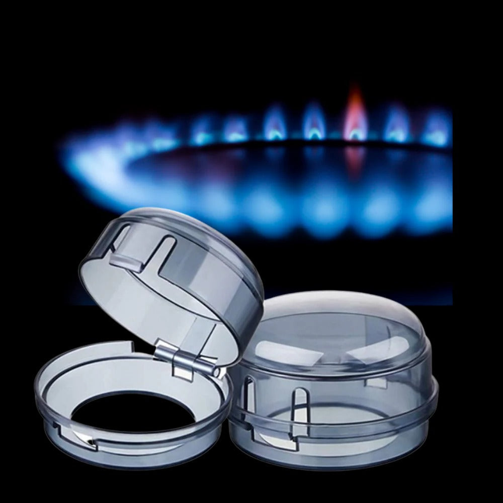 Gas Stove Knob Protector Set | Effortlessly Functional Home Essential for Clean, Organised Living