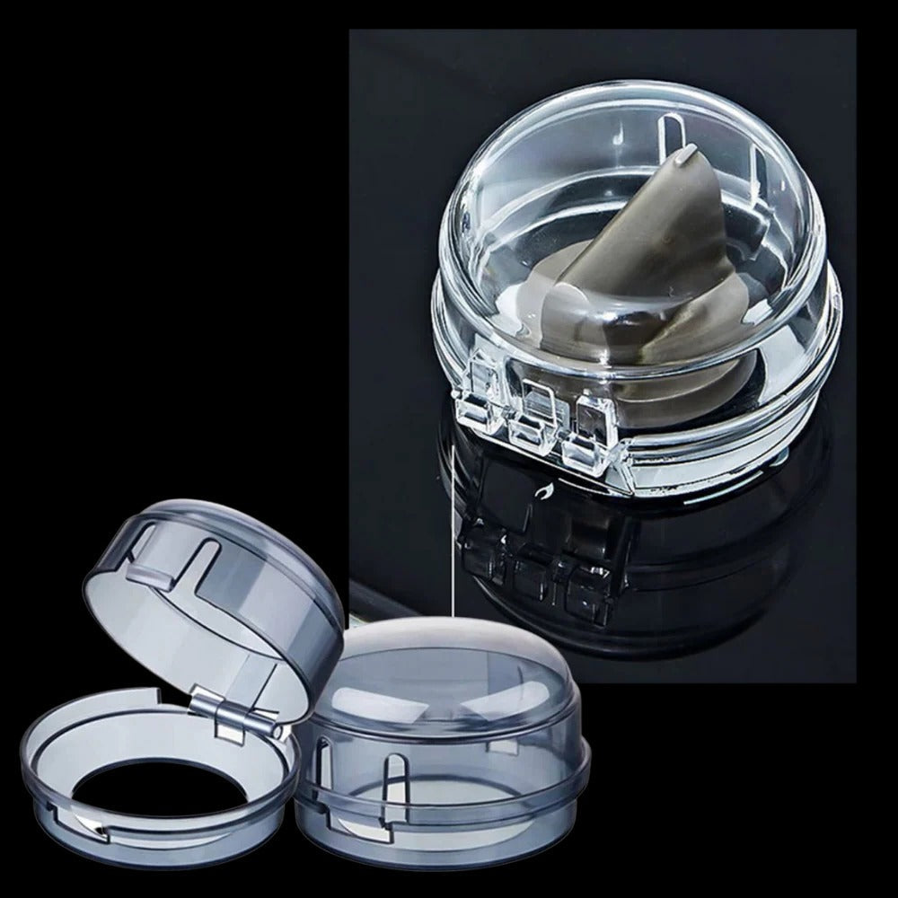 Gas Stove Knob Protector Set | Effortlessly Functional Home Essential for Clean, Organised Living