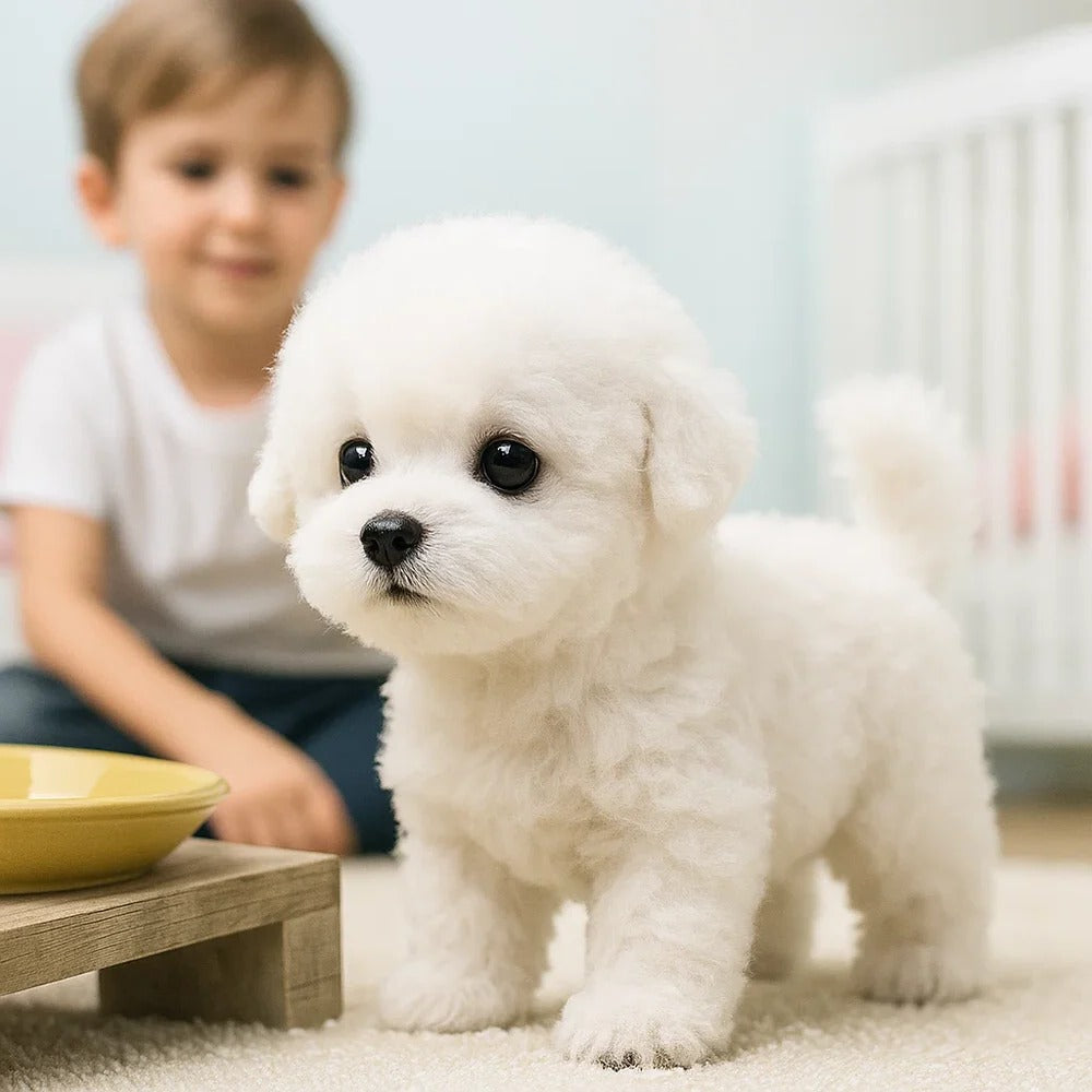Realistic Interactive Plush Puppy Toy | Screen-Free Play for Developing Minds — Kids Absolutely Love It