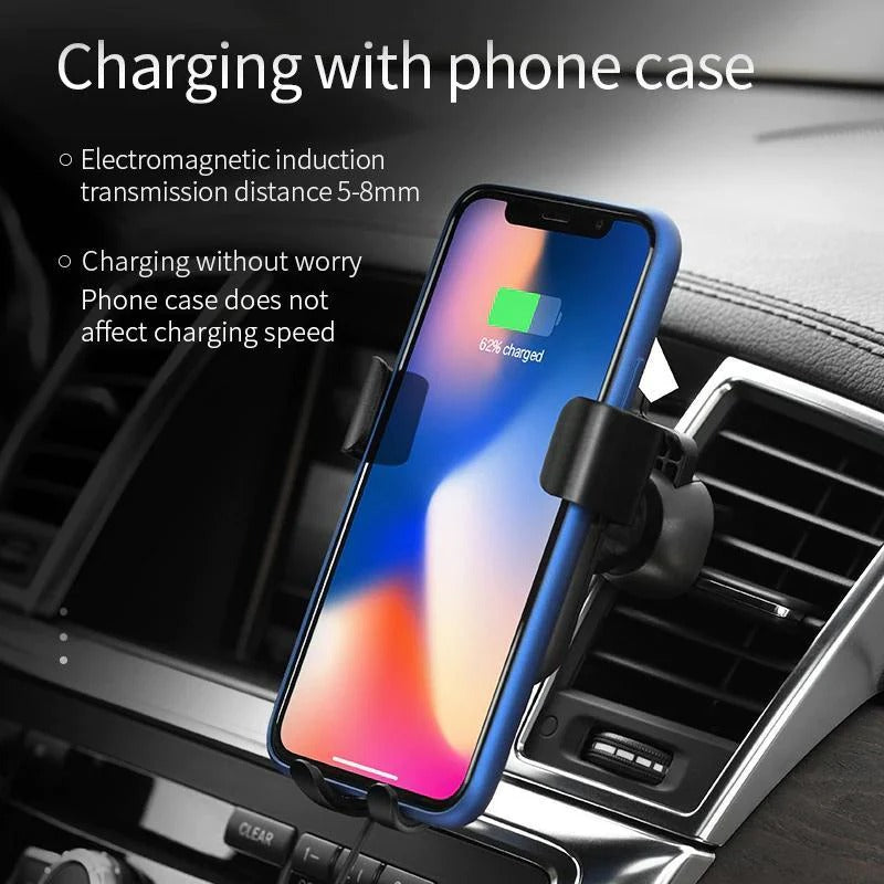 Auto Clamping Wireless Car Charger | Smart Car Essential for a Cleaner, Safer & More Comfortable Drive