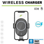 Auto Clamping Wireless Car Charger | Smart Car Essential for a Cleaner, Safer & More Comfortable Drive