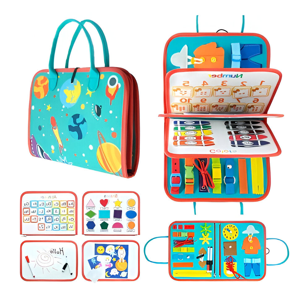 Montessori Sensory Board | Practical, Beautiful & Built to Last — The Smart Choice for Any Home