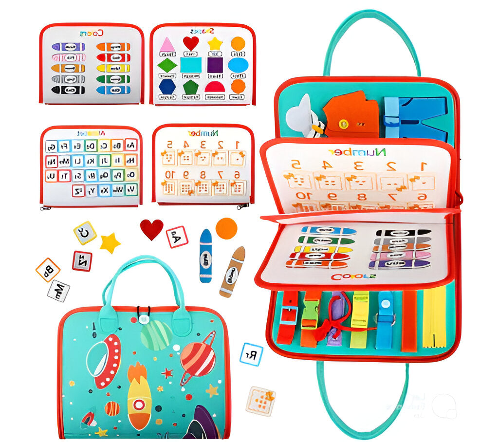 Montessori Sensory Board | Practical, Beautiful & Built to Last — The Smart Choice for Any Home
