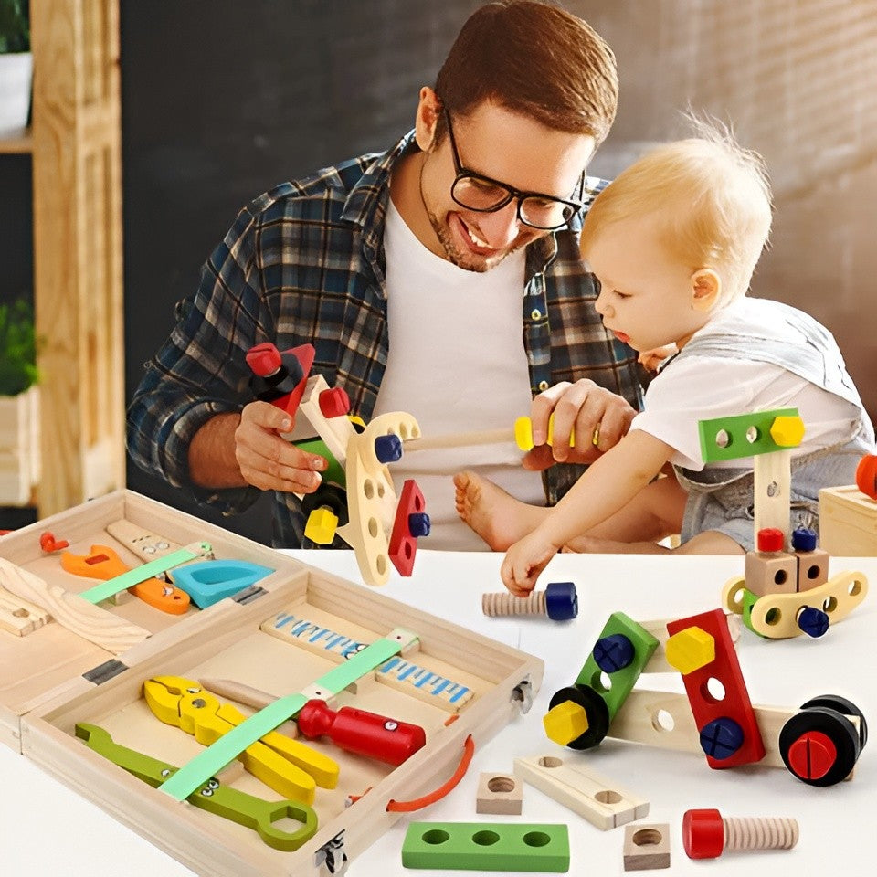 Toolbox Set for Children | Award-Winning Toy Design for Kids Who Love to Learn, Build & Play