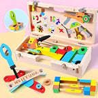 Toolbox Set for Children | Award-Winning Toy Design for Kids Who Love to Learn, Build & Play