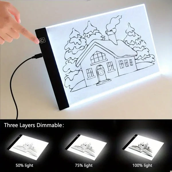A4 LED Tracing Light Box | Compact, Stylish & Incredibly Useful — An Everyday Home Must-Have