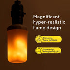 LED Flame Bulb | Quality Home Accessory Built to Look Great & Last for Years