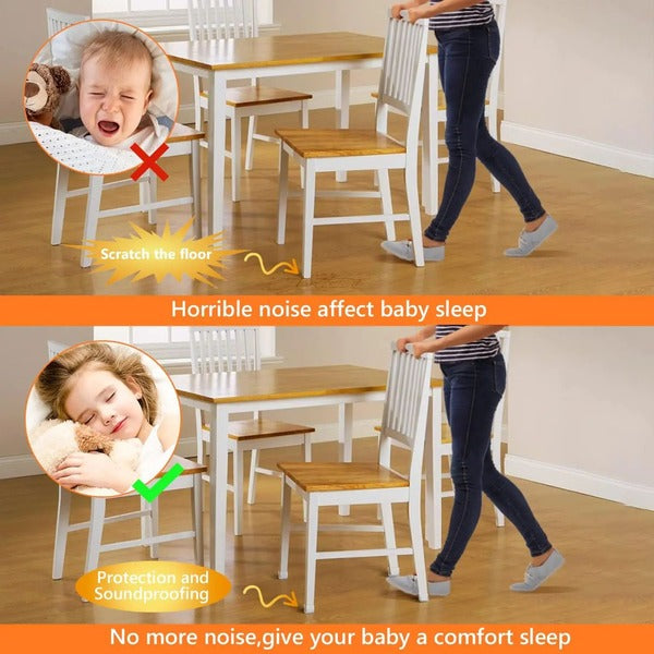 Square Chair Leg Floor Protectors | Style and Practicality Finally Together — The Modern Home Essential