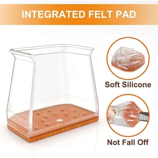 Square Chair Leg Floor Protectors | Style and Practicality Finally Together — The Modern Home Essential