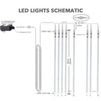 LED Dripping Icicle Lights | The Perfect Seasonal Touch for Your Home — or as a Thoughtful Gift