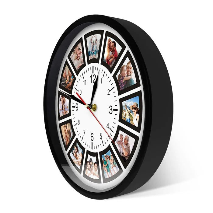 Personalized Wall Clock | Compact, Stylish & Incredibly Useful — An Everyday Home Must-Have
